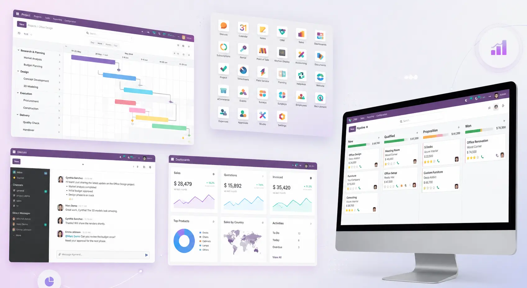 Odoo implementation services by QWY Software